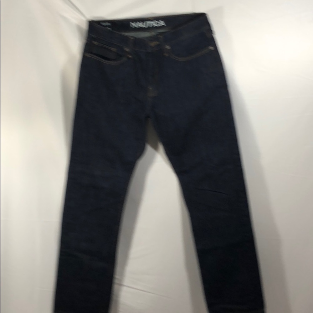 NWOT men’s Nautica dark blue denim jeans